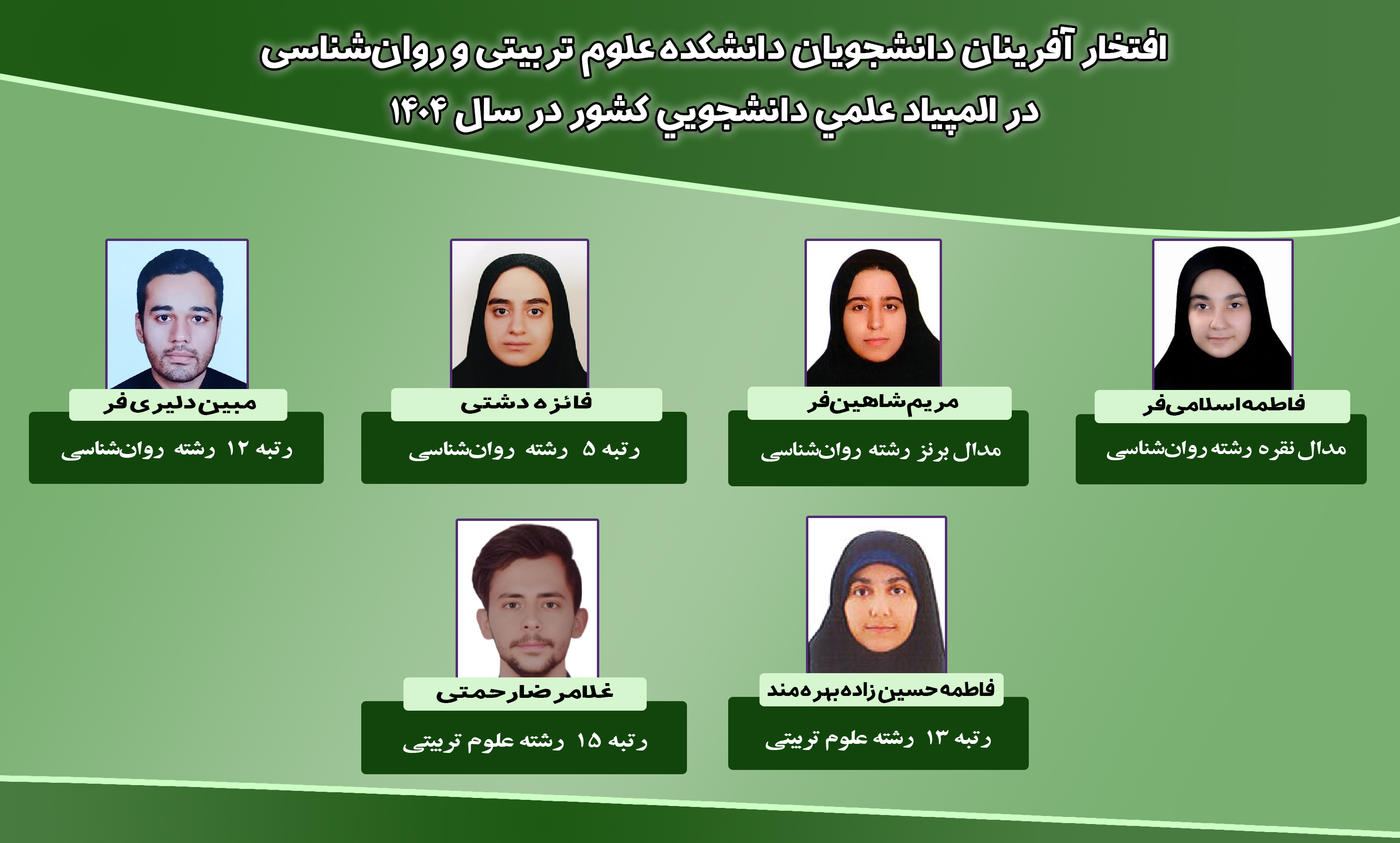 دانشکده علوم تربیتی و روانشناسی دانشگاه فردوسی مشهد